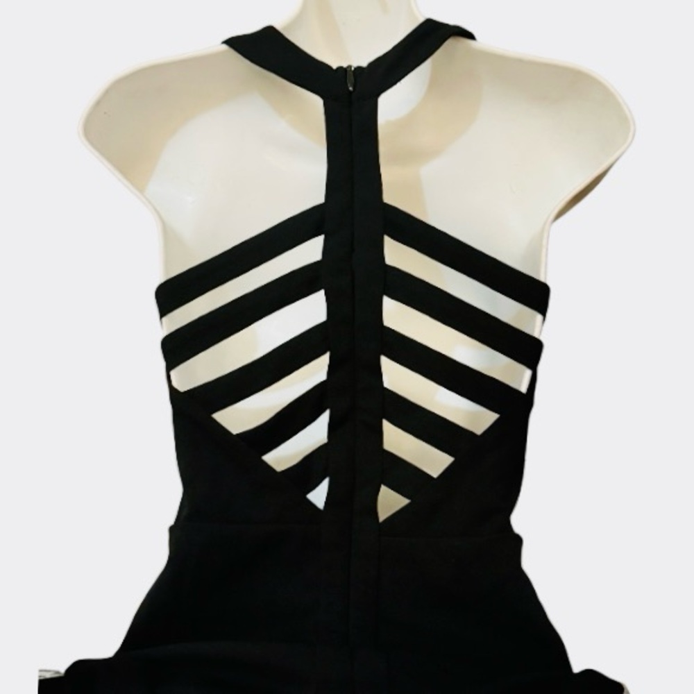 Little Black Strappy Dress